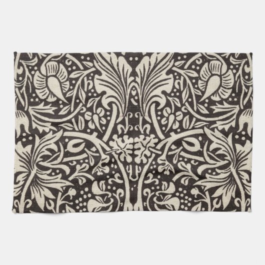 William Morris Narcis Bloemenbehang Theedoek (Horizontaal)