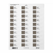 William Morris Narcis Bloemig Behang Etiket (Full Sheet)