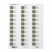 William Morris Narcis Bloemig Behang Etiket (Full Sheet)