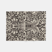 William Morris Narcis Bloemig Behang Fleece Deken (Voorkant (Horizontaal))