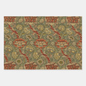 William Morris Narcis Bloemig Behang Inpakpapier Vel (Voorkant 3)