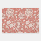 William Morris Narcis Bloemig Behang Inpakpapier Vel (Voorkant 3)