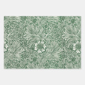 William Morris Narcis Bloemig Behang Inpakpapier Vel (Voorkant 2)