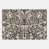 William Morris Narcis Bloemig Behang Inpakpapier Vel (Voorkant)