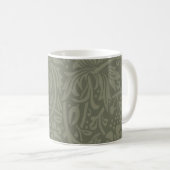William Morris Narcis Bloemig Behang Koffiemok (Voorkant rechts)