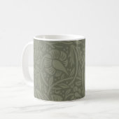 William Morris Narcis Bloemig Behang Koffiemok (Voorkant links)