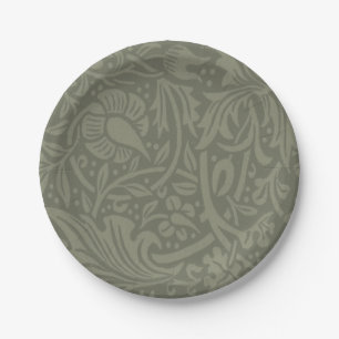 William Morris Narcis Bloemig Behang Papieren Bordje