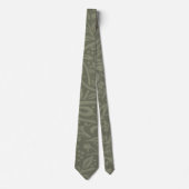 William Morris Narcis Bloemig Behang Stropdas (Voorkant)