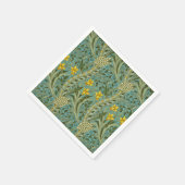 William Morris Narcis Bloempatroon Klassiek Servet (Hoek)