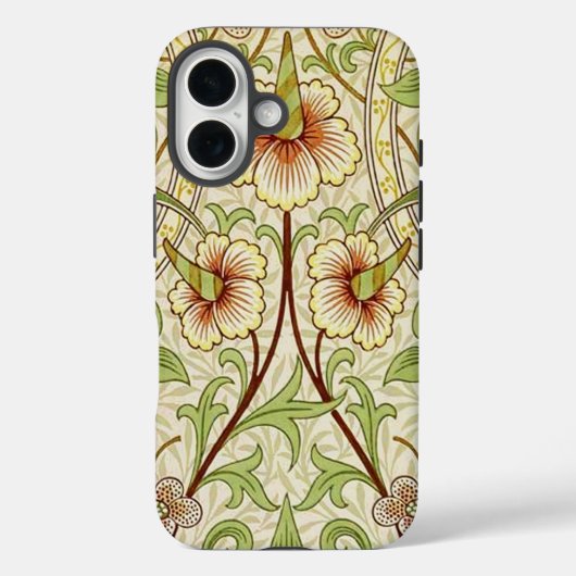 William Morris Narcis Klassiek Bloem Behang Case-Mate iPhone Case (Achterkant)