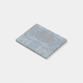 William Morris Navy Blauwe Tulp Roos Behang Post-it® Notes (Schuin)