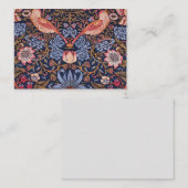 William Morris Notitiekaartje (Voorkant / Achterkant)