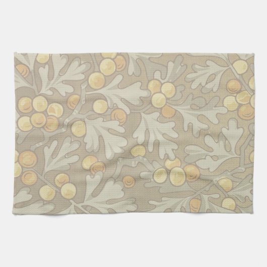 William Morris Oak en Acorn Kitchen Towel Theedoek (Horizontaal)