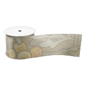 William Morris Oak en Acorn Satin Ribbon Satijnen Lint (Spoel)