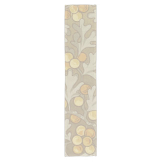 William Morris Oak en Acorn Table Runner Korte Tafelloper