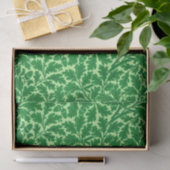 William Morris Oak Leaves, Emerald Green Tissuepapier (Geschenk)