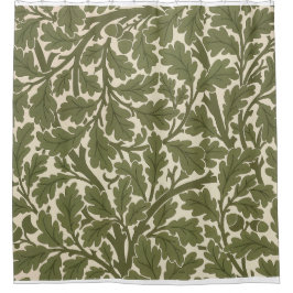 William Morris Oak Tree Shower Curtain Douchegordijn