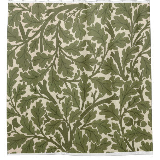 William Morris Oak Tree Shower Curtain Douchegordijn