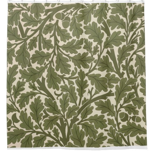 William Morris Oak Tree Shower Curtain Douchegordijn (Voorkant)