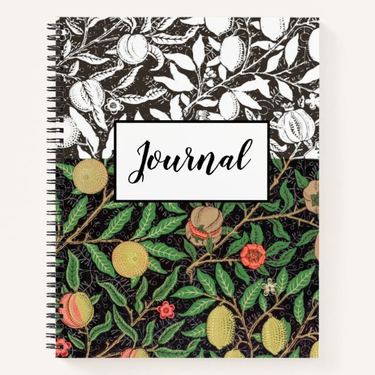William Morris ontwerp journaal notitieboek (Voorkant)