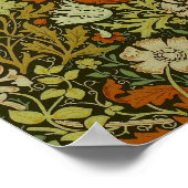 William Morris - Ontwerp van Cray-textiel Poster (Hoek)