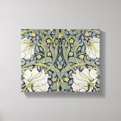 William Morris - Ontwerp van het Pimpernel Pattern Canvas Afdruk (Voorkant)