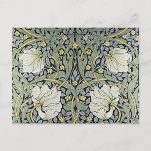 William Morris - Ontwerp van het Pimpernel Pattern Feestdagenkaart