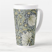 William Morris - Ontwerp van het Pimpernel Pattern Latte Mok (Rechterhoek)