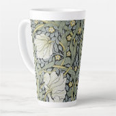 William Morris - Ontwerp van het Pimpernel Pattern Latte Mok (Linkerhoek)