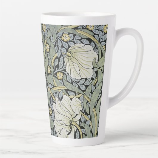 William Morris - Ontwerp van het Pimpernel Pattern Latte Mok (Rechts)
