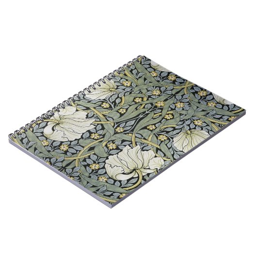 William Morris - Ontwerp van het Pimpernel Pattern Notitieboek (Linkerzijde)