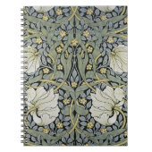 William Morris - Ontwerp van het Pimpernel Pattern Notitieboek (Voorkant)