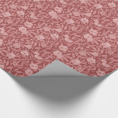 William Morris - Ontwerp van Pomegranaat (rood) Cadeaupapier (Hoek)