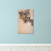 William Morris - ONTWERP VOOR WINDRUSH GEDRUKTE TE Canvas Afdruk (Insitu (Houten vloer))