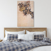 William Morris - ONTWERP VOOR WINDRUSH GEDRUKTE TE Canvas Afdruk (Insitu (Slaapkamer))