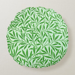 William Morris  ontwerp, Willow Bough, Rond Kussen