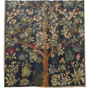 William Morris - Oorspronkelijke boom van het leve Douchegordijn