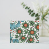 William Morris Oranje boomgaard Briefkaart (Staand voorkant)