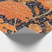 William Morris Oranje Cray Cadeaupapier (Hoek)