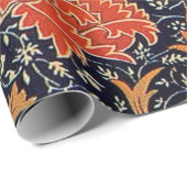 William Morris Oranje Cray Cadeaupapier (Rol Hoek)