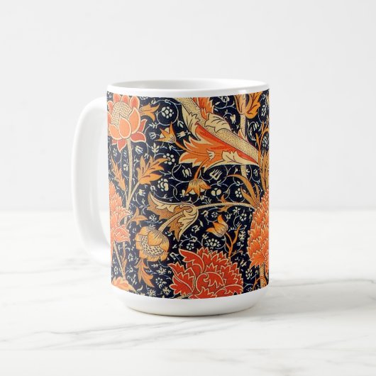 William Morris Oranje Cray Koffiemok (Voorkant links)