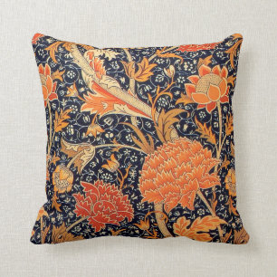 William Morris Oranje Cray Kussen
