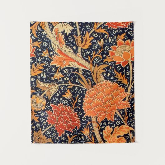 William Morris Oranje Cray Wandkleed (Voorkant)