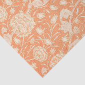William Morris ORANJE FLORAL Tissue Paper Tissuepapier (Detail)