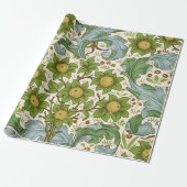 William Morris' Orchard Delight Art Cadeaupapier (Uitgerold)