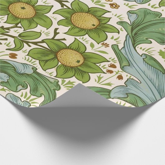William Morris' Orchard Delight Art Cadeaupapier (Hoek)