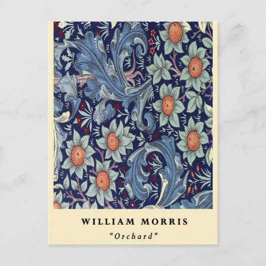 William Morris Orchard Fruit Pattern Briefkaart (Voorkant)