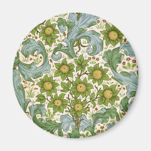 William Morris Orchard Groene Bloemrijke Kunst Magneet