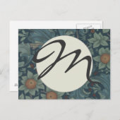 William Morris Orchard Pattern Art Briefkaart (Voorkant / Achterkant)