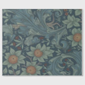 William Morris Orchard Pattern Art Cadeaupapier (Vlak)